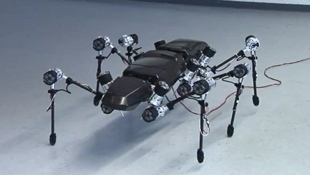 Робот с шестью ногами обогнал насекомых