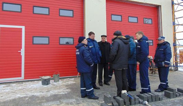 В Славянском районе проинспектировали строительство центра безопасности