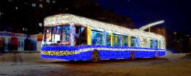 В Новый год троллейбусы Краматорска сделают приятный подарок горожанам