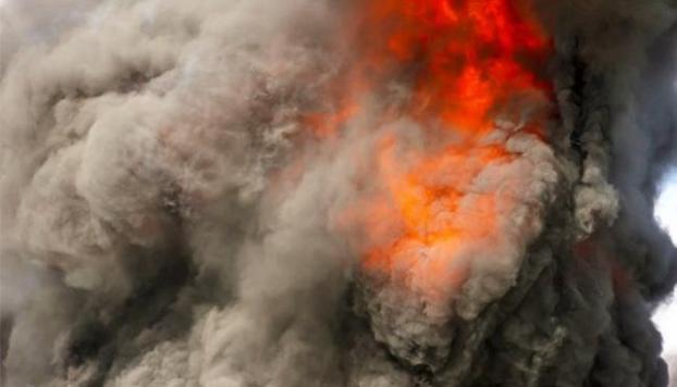 На МК «Азовсталь» в Мариуполе потушили масштабное возгорание