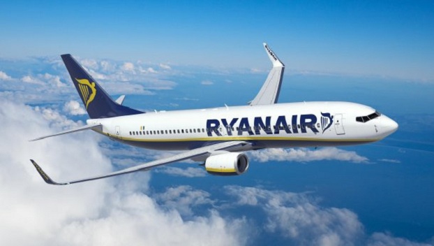 Опубликованы маршруты компании Ryanair в Украине 