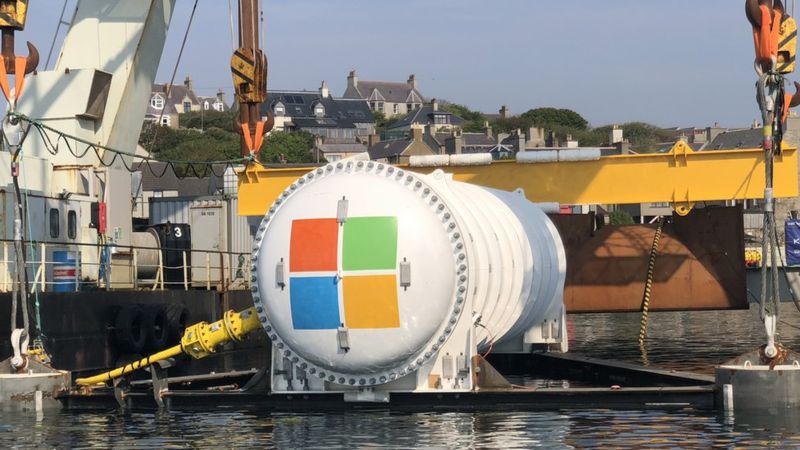 Microsoft отправил на дно моря крупный дата-центр