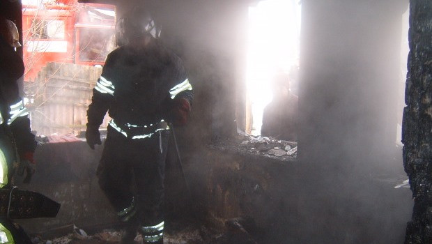 В Славянском районе на пожаре погиб человек