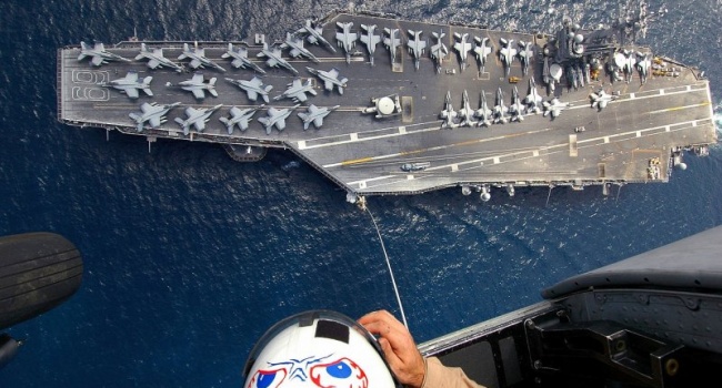 Ударные силы ВВС США вошли в Японское море