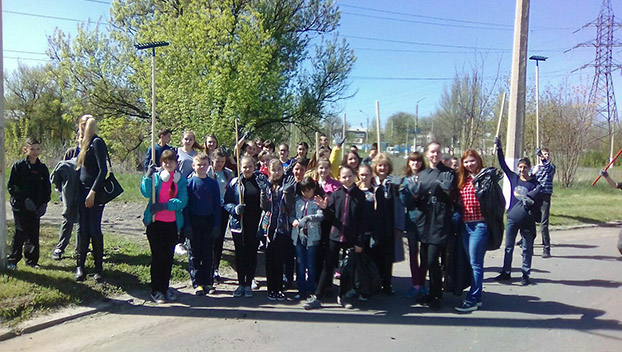Краматорська загальноосвітня школа № 19 приєдналася до наймасштабнішої щорічної всеукраїнської соціально-екологічної акції 