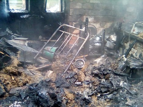 За сутки в Донецкой области сгорели три человека