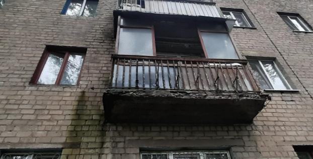 В Константиновке жильцы аварийного дома не дождались ремонта