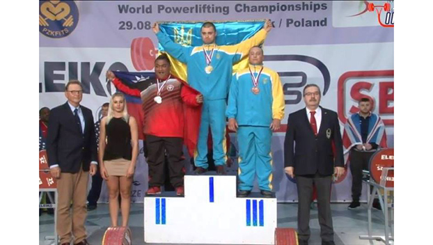 Александр Рубец из Донецкой области стал чемпионом мира по пауэрлифтингу