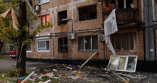 В Донецке от взрыва газа пострадало пять человек