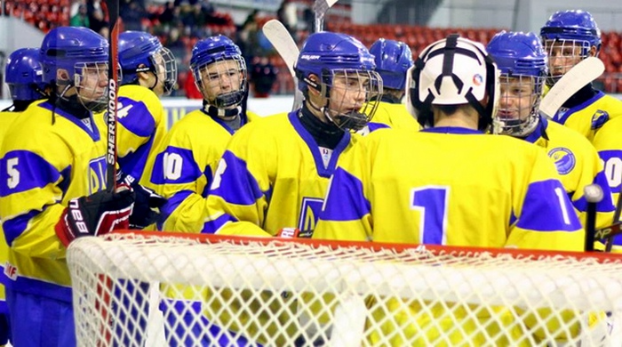 Украинские сборная по хоккею не смогла выиграть у команды Эстонии