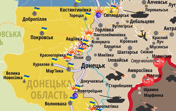 Военные назвали самые опасные места Донбасса