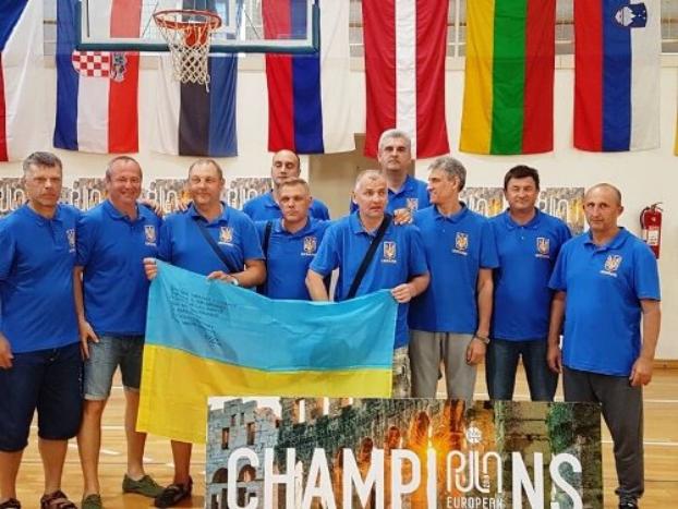 Дружковские баскетболисты первенствовали на чемпионате Европы среди ветеранов
