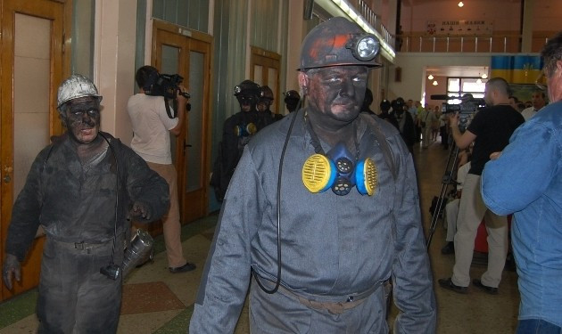 За прошлый год на украинских шахтах добыто более сорока миллионов тонн угля