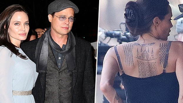 Татуировки не помогли Питту и Джоли укрепить брак 