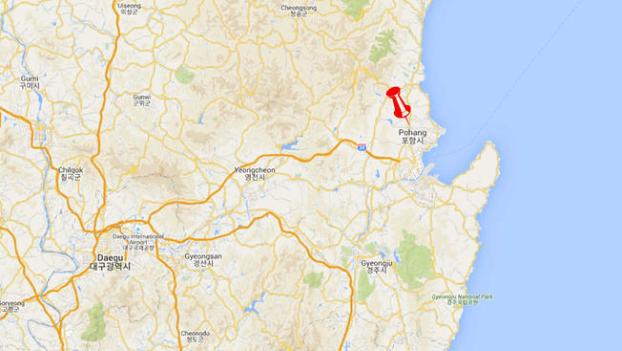В 160 километрах от олимпийского Пхенчхана произошло землетрясение