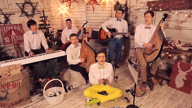 Украинская версия новогоднего хита Jingle Bells бьет рекорды по просмотрам