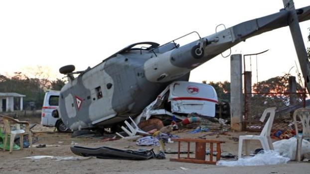 В Мексике разбился военный вертолет, погибло 13 человек