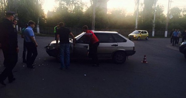 авария с полицией славянск