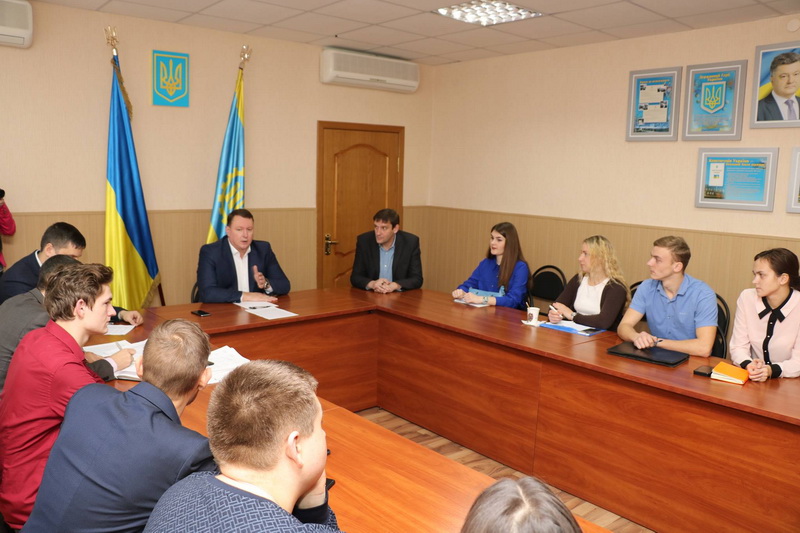 В Краматорске состоялась встреча наиболее активных студентов с мэром города