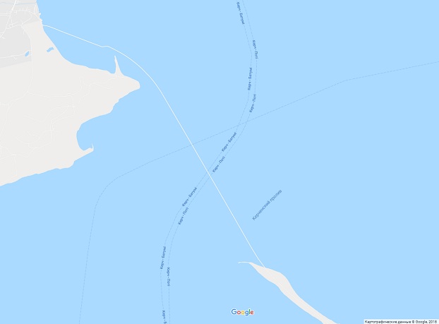 Крымский мост Google Maps