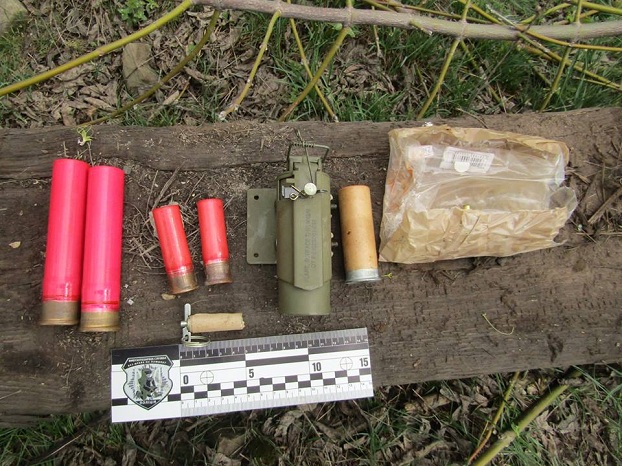 Луганск Рубежное тайник оружие боеприпасы