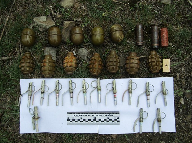 Луганск Рубежное тайник оружие боеприпасы