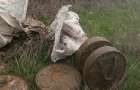 На Донетчине обнаружен схрон с боеприпасами