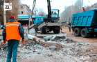 В Константиновке демонтируют трамвайные рельсы: Проезд на данном участке временно ограничен