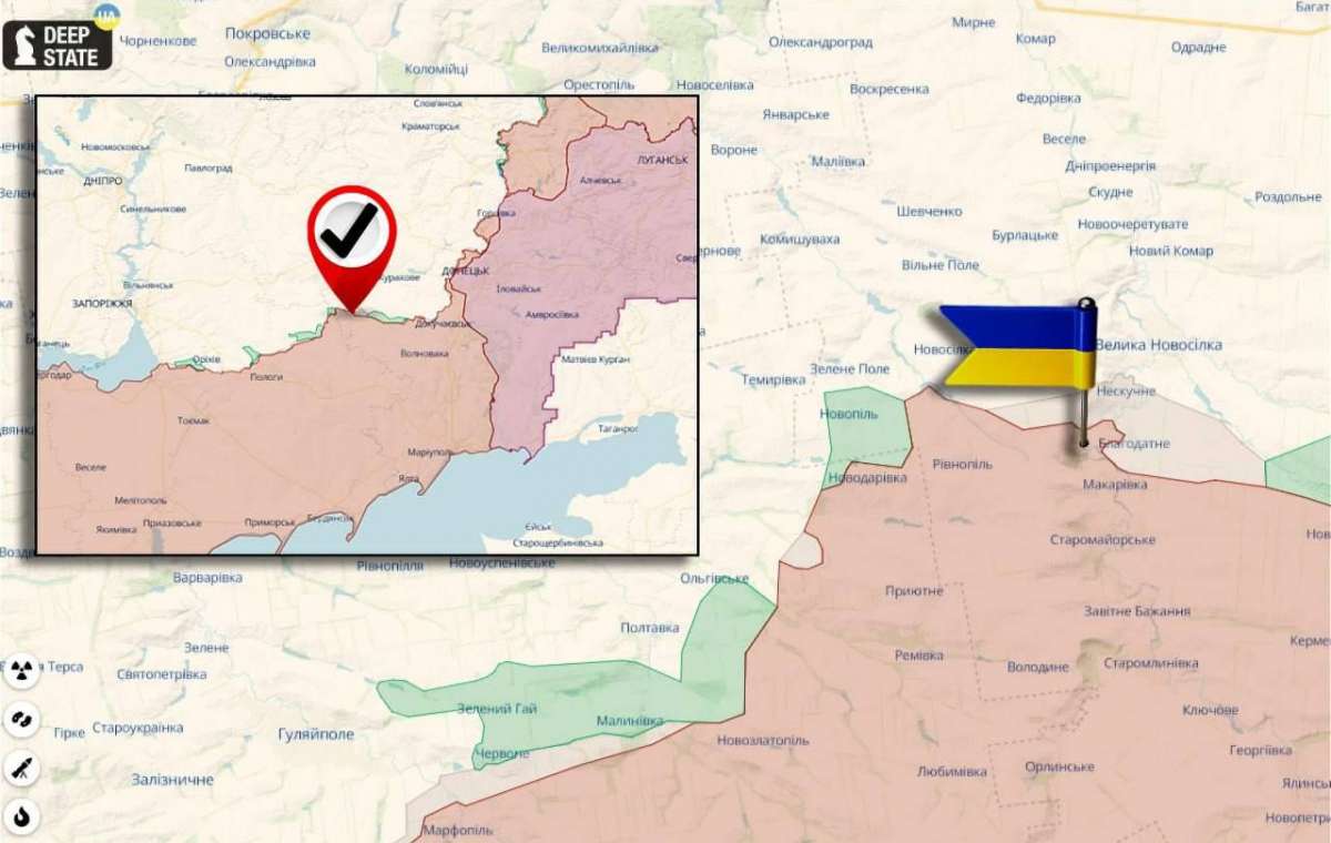 ЗСУ звільнили населений пункт Благодатне в Донецькій області