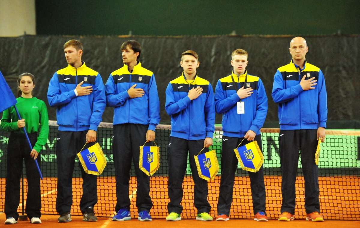 Мужская сборная Украины по теннису уступила команде Португалии в Кубке Дэвиса