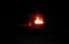 Ночью в центре Краматорска был пожар на территории 22-й школы