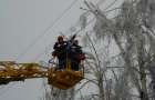 Украина: Восстановлено электроснабжение обесточенных из-за снегопадов населенных пунктов 