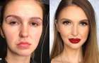 Как макияж меняет женщин: фото до и после