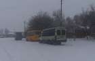 В Константиновке коммунальщики чистят снег, автобусы ходят нормально 