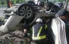 В Мариуполе деблокировали водителя из покореженного авто