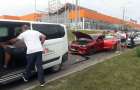 В Мариуполе произошла авария с участием трех авто (Фото)