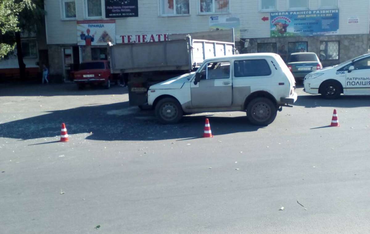 В Краматорске пьяный водитель скрылся с места ДТП