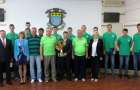 В Краматорске состоялась торжественная встреча руководства Донецкой области с волейболистами «Бахмут-ШВСМ»