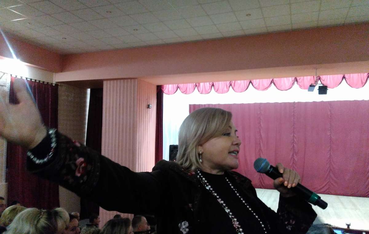 Оксана Билозир поздравила константиновцев с Днем защитника Украины