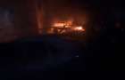 В Покровском районе в результате обстрела сгорели автомобили