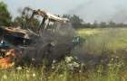В Донецкой области подорвался трактор