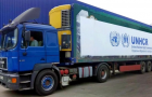 На Донбасс прибыли пять грузовиков с гуманитарной помощью