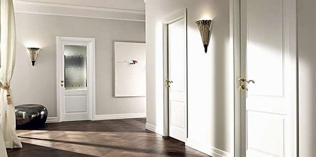Элегантные белые двери для создания креативных интерьеров