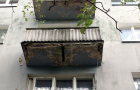 Balcony on the eighth floor collapsed in Donetsk