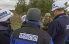 OSCE monitors were under fire in the Volnovakha region