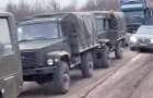 Российские войска перебрасывают военную технику на север Донетчины