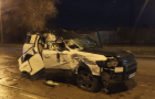 Авто всмятку, водитель в больнице — жуткое ДТП произошло в Мариуполе