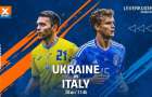 Футбольное противостояние Украина – Италия: Где посмотреть онлайн трансляцию