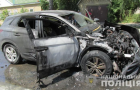 Возгорание автомобиля ликвидировано в Луганской области