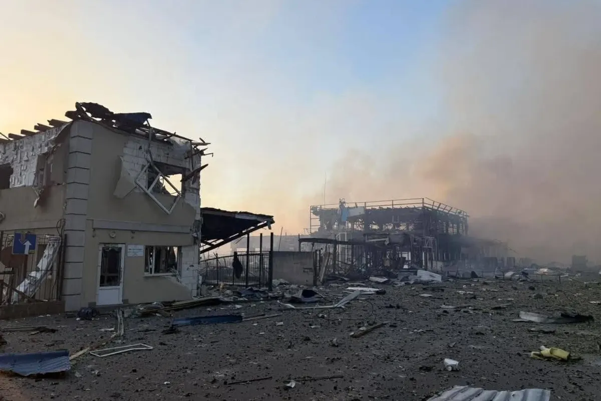 Атака на село Мила зупинила виробництво бутильованої води на Київщині